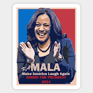 Make America Laugh Again-Kamala Harris 2024 Sticker